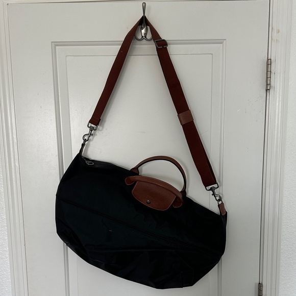 Longchamp Handbags - Longchamp Le Pliage Expandable Travel Nylon Weekender